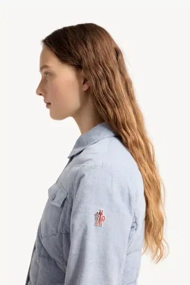 Moncler Grenoble Nangy Corduroy Down Shirt Jacket | Thumbnail 4 Moncler Grenoble Nangy Corduroy Down Shirt Jacket | Thumbnail 4