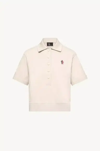 Moncler Grenoble Logo Patch Cotton Polo Shirt | Thumbnail 2 Moncler Grenoble Logo Patch Cotton Polo Shirt | Thumbnail 2