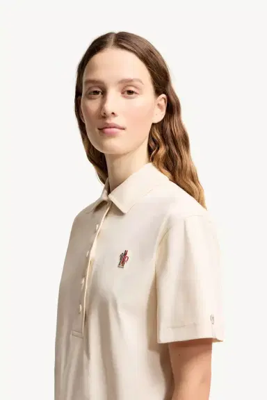 Moncler Grenoble Logo Patch Cotton Polo Shirt | Thumbnail 4 Moncler Grenoble Logo Patch Cotton Polo Shirt | Thumbnail 4