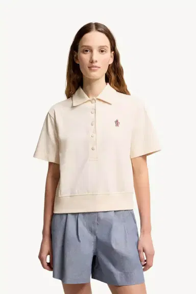 Moncler Grenoble Logo Patch Cotton Polo Shirt | Thumbnail 5 Moncler Grenoble Logo Patch Cotton Polo Shirt | Thumbnail 5