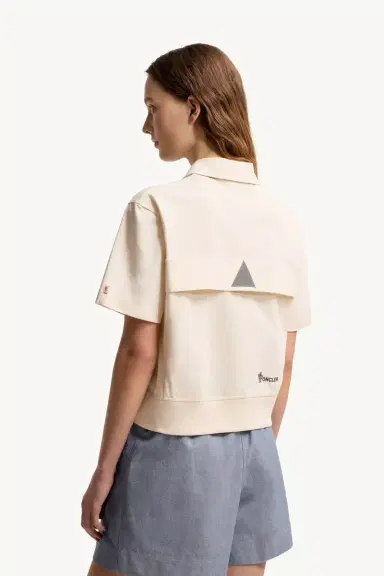 Moncler Grenoble Logo Patch Cotton Polo Shirt | Thumbnail 6 Moncler Grenoble Logo Patch Cotton Polo Shirt | Thumbnail 6