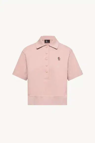 Moncler Grenoble Logo Patch Cotton Polo Shirt | Thumbnail 2 Moncler Grenoble Logo Patch Cotton Polo Shirt | Thumbnail 2