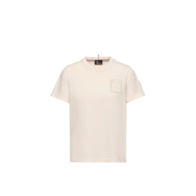 Moncler Grenoble Botanical Patch Cotton Blend T-shirt