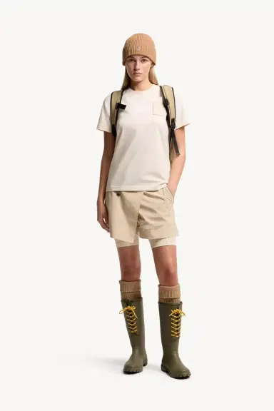 Moncler Grenoble Botanical Patch Cotton Blend T-shirt | Thumbnail 2 Moncler Grenoble Botanical Patch Cotton Blend T-shirt | Thumbnail 2
