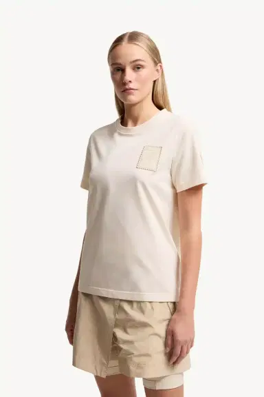 Moncler Grenoble Botanical Patch Cotton Blend T-shirt | Thumbnail 4 Moncler Grenoble Botanical Patch Cotton Blend T-shirt | Thumbnail 4