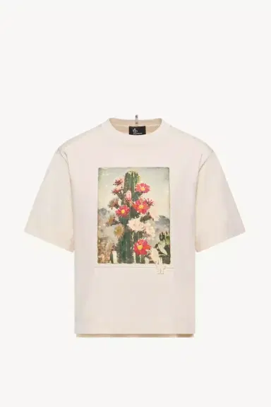Moncler Grenoble Landscape Print Cotton T-shirt | Thumbnail 2 Moncler Grenoble Landscape Print Cotton T-shirt | Thumbnail 2