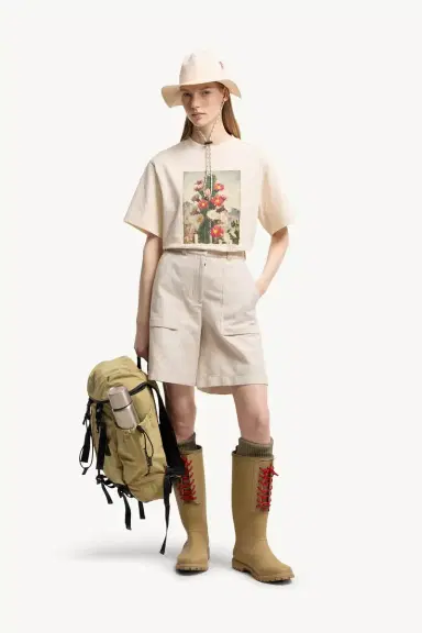 Moncler Grenoble Landscape Print Cotton T-shirt | Thumbnail 3 Moncler Grenoble Landscape Print Cotton T-shirt | Thumbnail 3