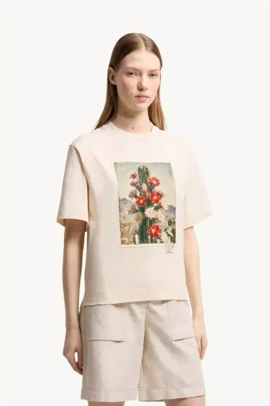 Moncler Grenoble Landscape Print Cotton T-shirt | Thumbnail 5 Moncler Grenoble Landscape Print Cotton T-shirt | Thumbnail 5