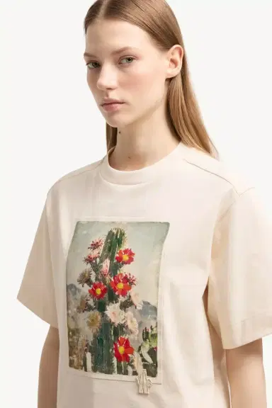Moncler Grenoble Landscape Print Cotton T-shirt | Thumbnail 7 Moncler Grenoble Landscape Print Cotton T-shirt | Thumbnail 7