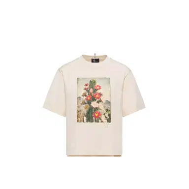 Moncler Grenoble Landscape Print Cotton T-shirt | Thumbnail 1 Moncler Grenoble Landscape Print Cotton T-shirt | Thumbnail 1