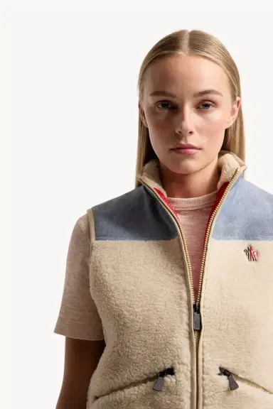 Moncler Grenoble Teddy & Chambray Vest | Thumbnail 7 Moncler Grenoble Teddy & Chambray Vest | Thumbnail 7