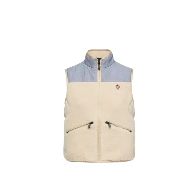 Teddy & Chambray Vest Teddy & Chambray Vest