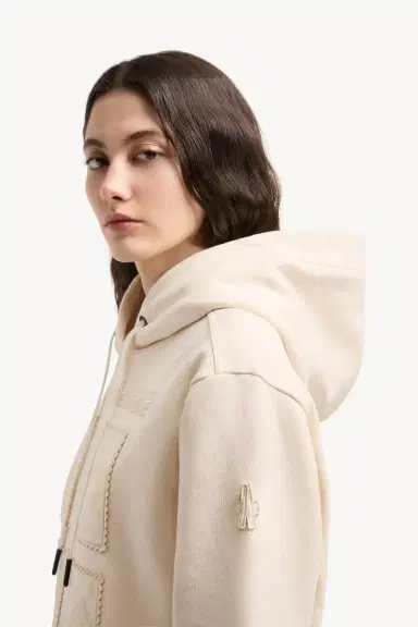 Moncler Grenoble Botanical Patches Cotton Hoodie | Thumbnail 4
