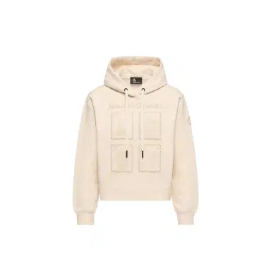 Moncler Grenoble Botanical Patches Cotton Hoodie | Thumbnail 1