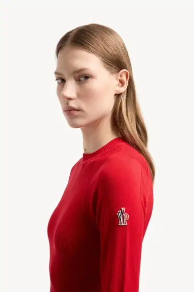 Moncler Grenoble Crêpe Viscose Blend Sweater | Thumbnail 4