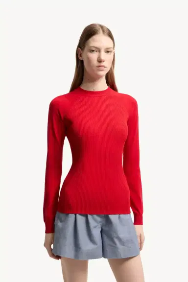 Moncler Grenoble Crêpe Viscose Blend Sweater | Thumbnail 5