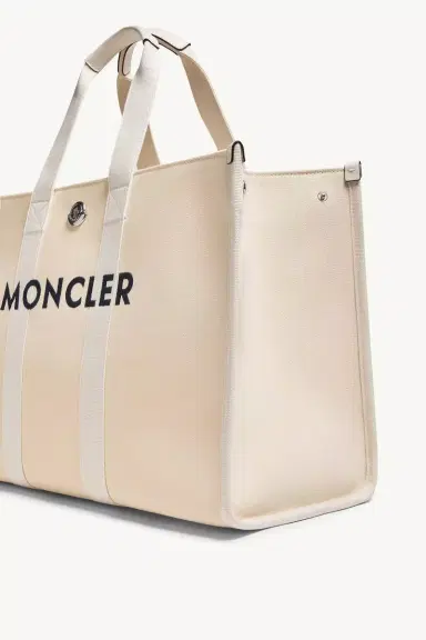 Moncler Logo Canvas Tote Bag | Thumbnail 6