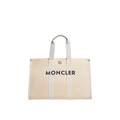 Moncler Logo Canvas Tote Bag | Thumbnail 1