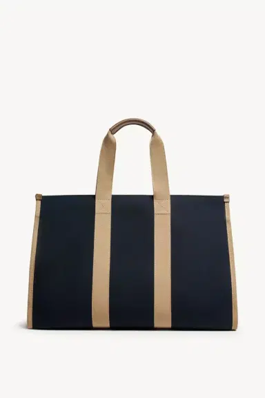 Moncler Logo Canvas Tote Bag | Thumbnail 5