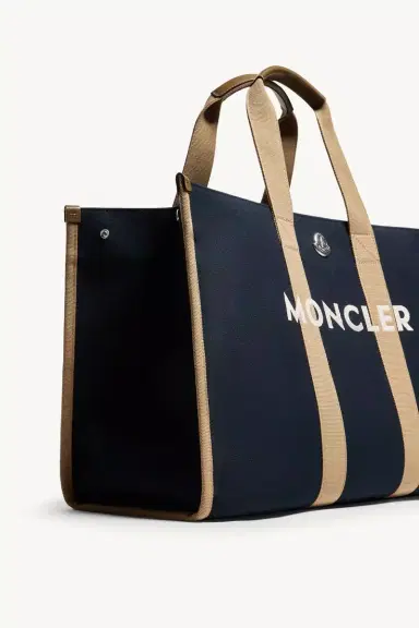 Moncler Logo Canvas Tote Bag | Thumbnail 7