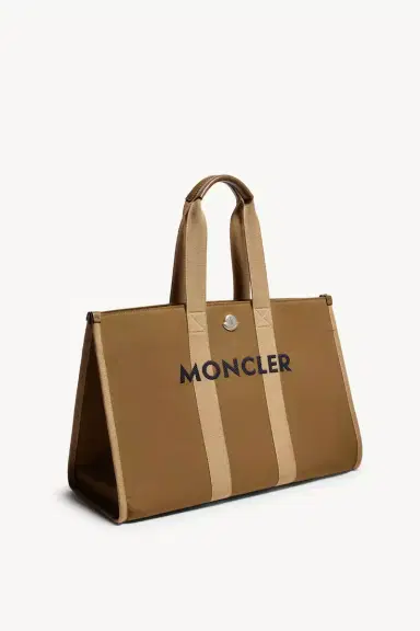 Moncler Logo Canvas Tote Bag | Thumbnail 4