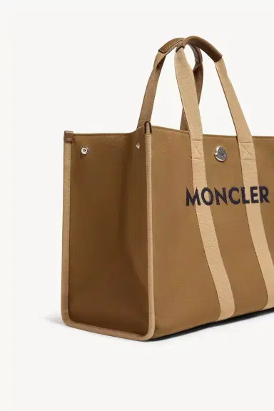 Moncler Logo Canvas Tote Bag | Thumbnail 7