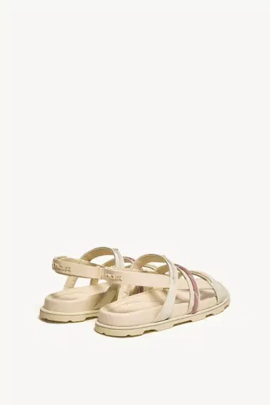 Moncler Vera Isla Leather Sandals | Thumbnail 5 Moncler Vera Isla Leather Sandals | Thumbnail 5