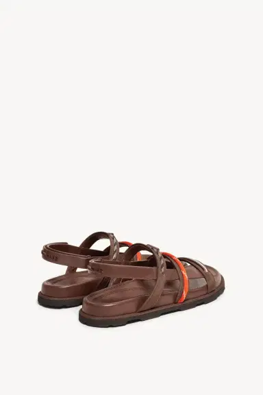Moncler Vera Isla Leather Sandals | Thumbnail 5 Moncler Vera Isla Leather Sandals | Thumbnail 5