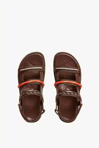 Moncler Vera Isla Leather Sandals | Thumbnail 6 Moncler Vera Isla Leather Sandals | Thumbnail 6