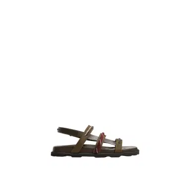 Moncler Vera Isla Leather Sandals | Thumbnail 1 Moncler Vera Isla Leather Sandals | Thumbnail 1