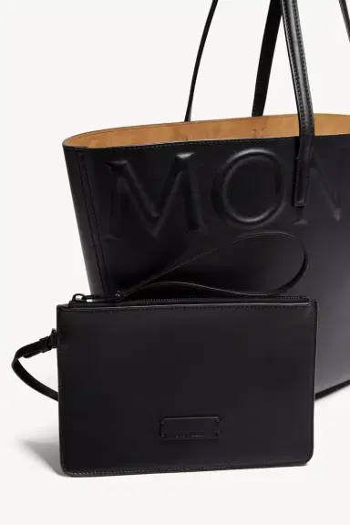Moncler Very Small Tote Bag | Thumbnail 6 Moncler Very Small Tote Bag | Thumbnail 6