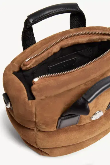 Moncler Caradoc Micro Suede Tote Bag | Thumbnail 6