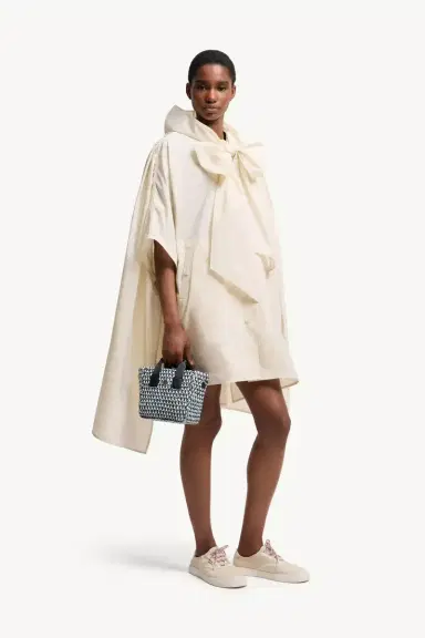 Moncler Micro Caradoc Raffia Tote Bag | Thumbnail 3