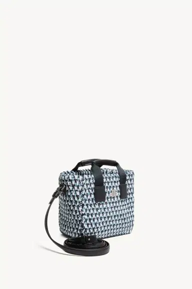 Moncler Micro Caradoc Raffia Tote Bag | Thumbnail 4