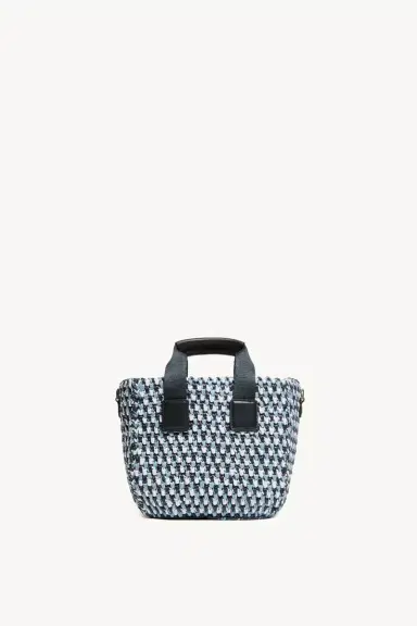 Moncler Micro Caradoc Raffia Tote Bag | Thumbnail 5