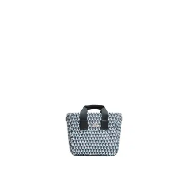 Moncler Micro Caradoc Raffia Tote Bag | Thumbnail 1