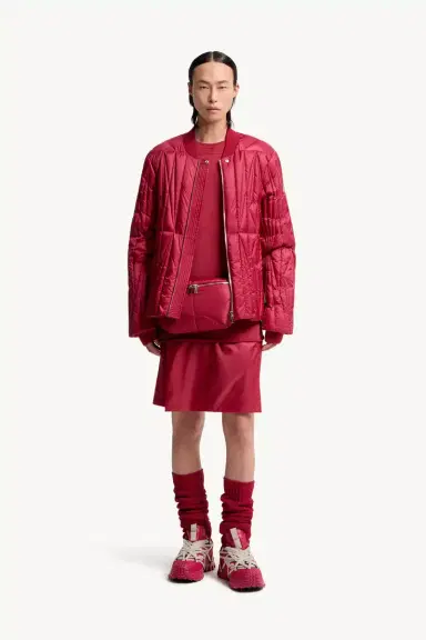 Moncler + Rick Owens Geocamo Flight Down Bomber Jacket | Thumbnail 3 Moncler + Rick Owens Geocamo Flight Down Bomber Jacket | Thumbnail 3