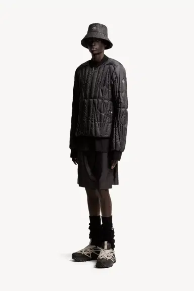 Moncler + Rick Owens Geocamo Flight Down Bomber Jacket | Thumbnail 3 Moncler + Rick Owens Geocamo Flight Down Bomber Jacket | Thumbnail 3