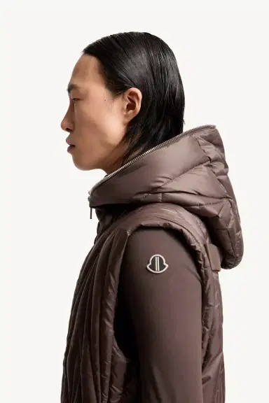 Moncler + Rick Owens Geocamo Ziplock Hooded Down Vest | Thumbnail 5 Moncler + Rick Owens Geocamo Ziplock Hooded Down Vest | Thumbnail 5