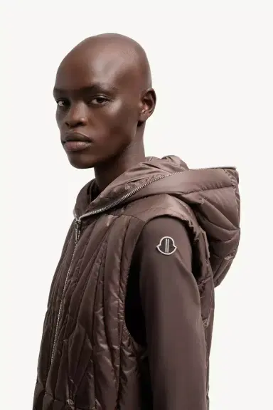 Moncler + Rick Owens Geocamo Ziplock Hooded Down Vest | Thumbnail 6 Moncler + Rick Owens Geocamo Ziplock Hooded Down Vest | Thumbnail 6