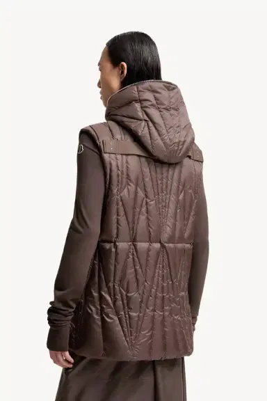 Moncler + Rick Owens Geocamo Ziplock Hooded Down Vest | Thumbnail 8 Moncler + Rick Owens Geocamo Ziplock Hooded Down Vest | Thumbnail 8