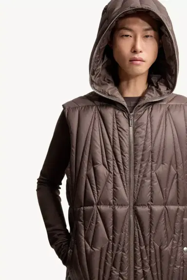 Moncler + Rick Owens Geocamo Ziplock Hooded Down Vest | Thumbnail 10 Moncler + Rick Owens Geocamo Ziplock Hooded Down Vest | Thumbnail 10