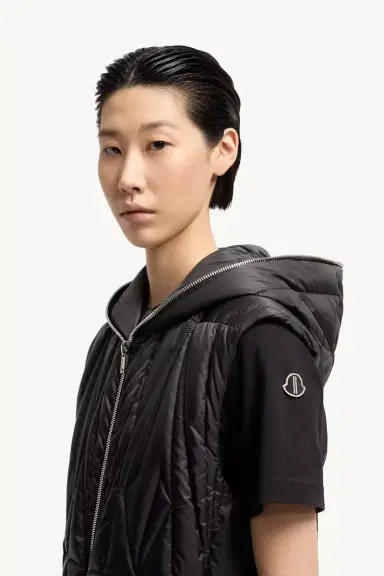 Moncler + Rick Owens Geocamo Ziplock Hooded Down Vest | Thumbnail 6 Moncler + Rick Owens Geocamo Ziplock Hooded Down Vest | Thumbnail 6