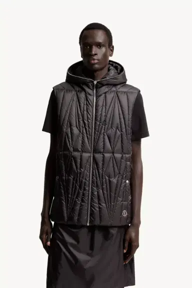 Moncler + Rick Owens Geocamo Ziplock Hooded Down Vest | Thumbnail 7 Moncler + Rick Owens Geocamo Ziplock Hooded Down Vest | Thumbnail 7