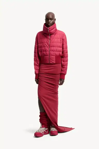 Moncler + Rick Owens Cropped Down Jacket | Thumbnail 3 Moncler + Rick Owens Cropped Down Jacket | Thumbnail 3