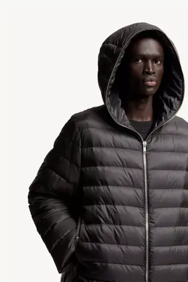 Moncler + Rick Owens Ziplock Hooded Short Down Jacket | Thumbnail 10 Moncler + Rick Owens Ziplock Hooded Short Down Jacket | Thumbnail 10
