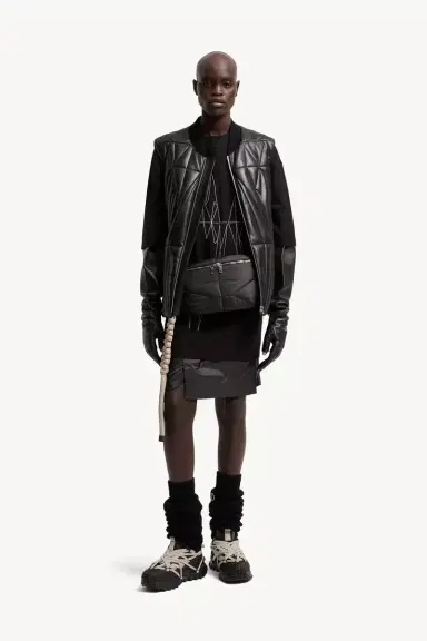 Moncler + Rick Owens Geocamo Flight Nappa Leather Vest | Thumbnail 4 Moncler + Rick Owens Geocamo Flight Nappa Leather Vest | Thumbnail 4