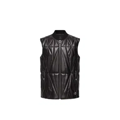 Moncler + Rick Owens Geocamo Flight Nappa Leather Vest | Thumbnail 1 Moncler + Rick Owens Geocamo Flight Nappa Leather Vest | Thumbnail 1