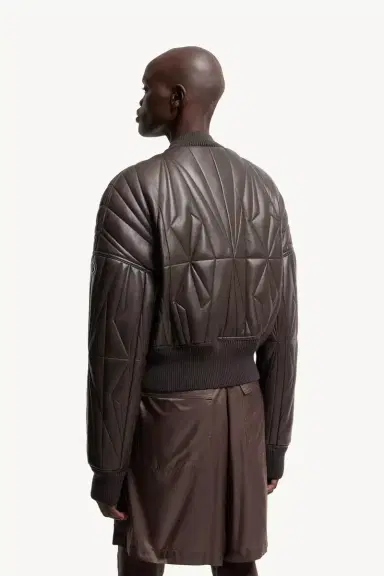 Moncler + Rick Owens Geocamo Nappa Leather Bomber Jacket | Thumbnail 6 Moncler + Rick Owens Geocamo Nappa Leather Bomber Jacket | Thumbnail 6