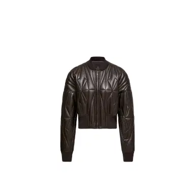 Moncler + Rick Owens Geocamo Nappa Leather Bomber Jacket | Thumbnail 1 Moncler + Rick Owens Geocamo Nappa Leather Bomber Jacket | Thumbnail 1